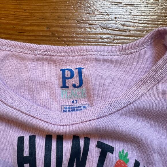 The Children's Place pink long sleeve spring Egg Hunting shirt SIZE 4T - Picture 3 of 4